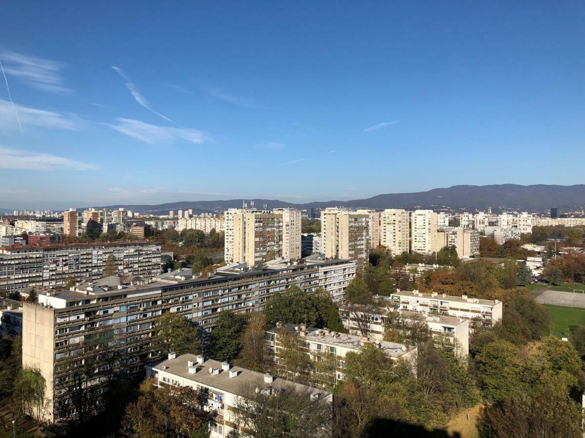 Penthouse "Sky 17" S Balkonom I Besplatnim Parkingom Zagreb Exterior foto